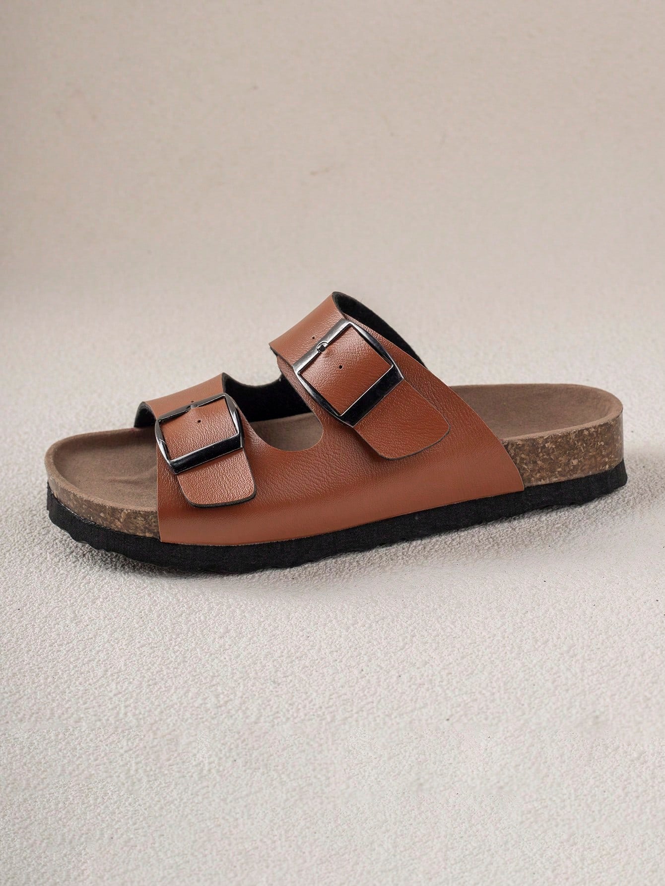 Comfortable, Lightweight And Versatile Children'S Fashion Slippers Brown