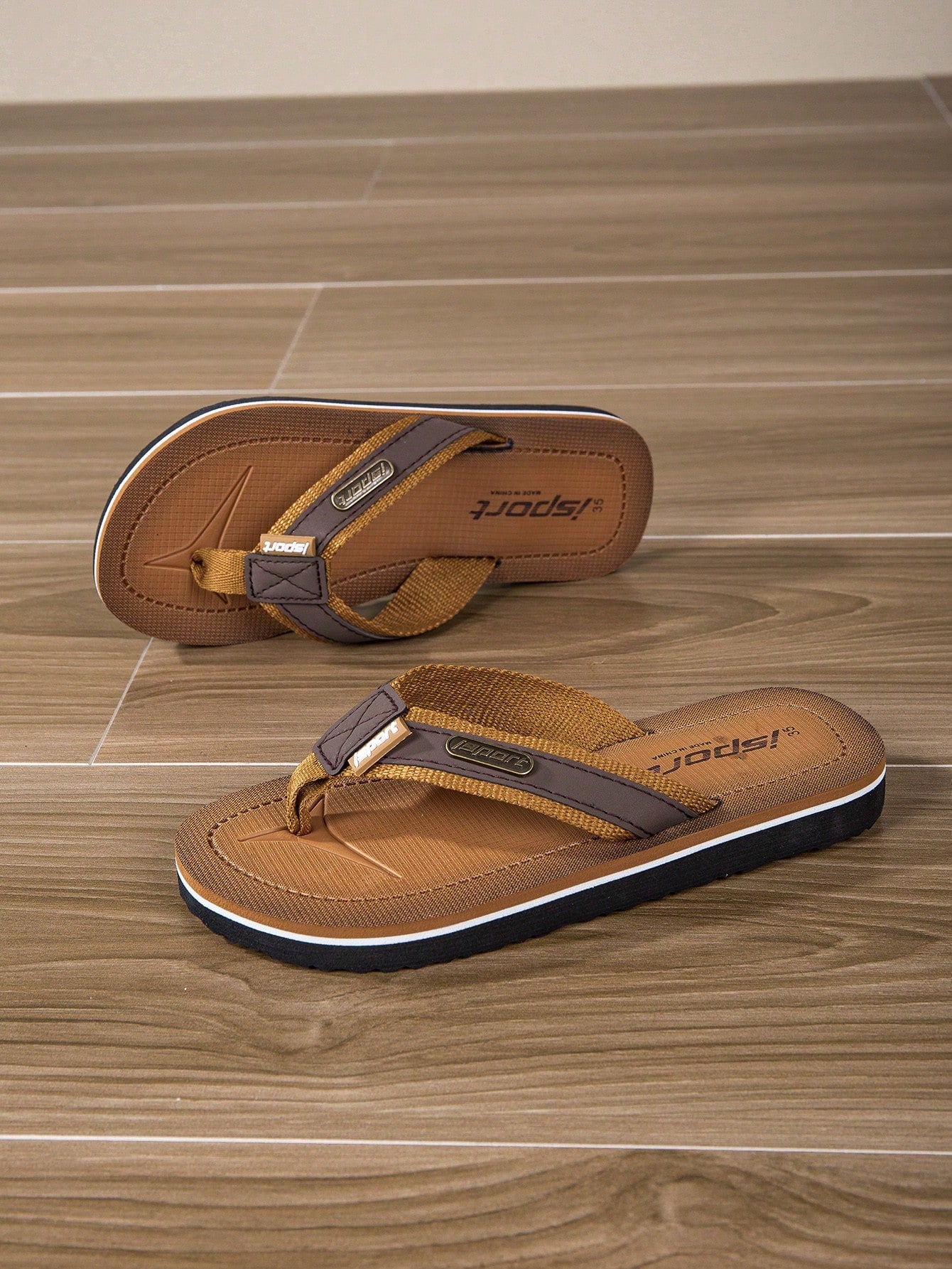 Boys' Summer Comfortable & Stylish Lightweight Beach Sandals Brown