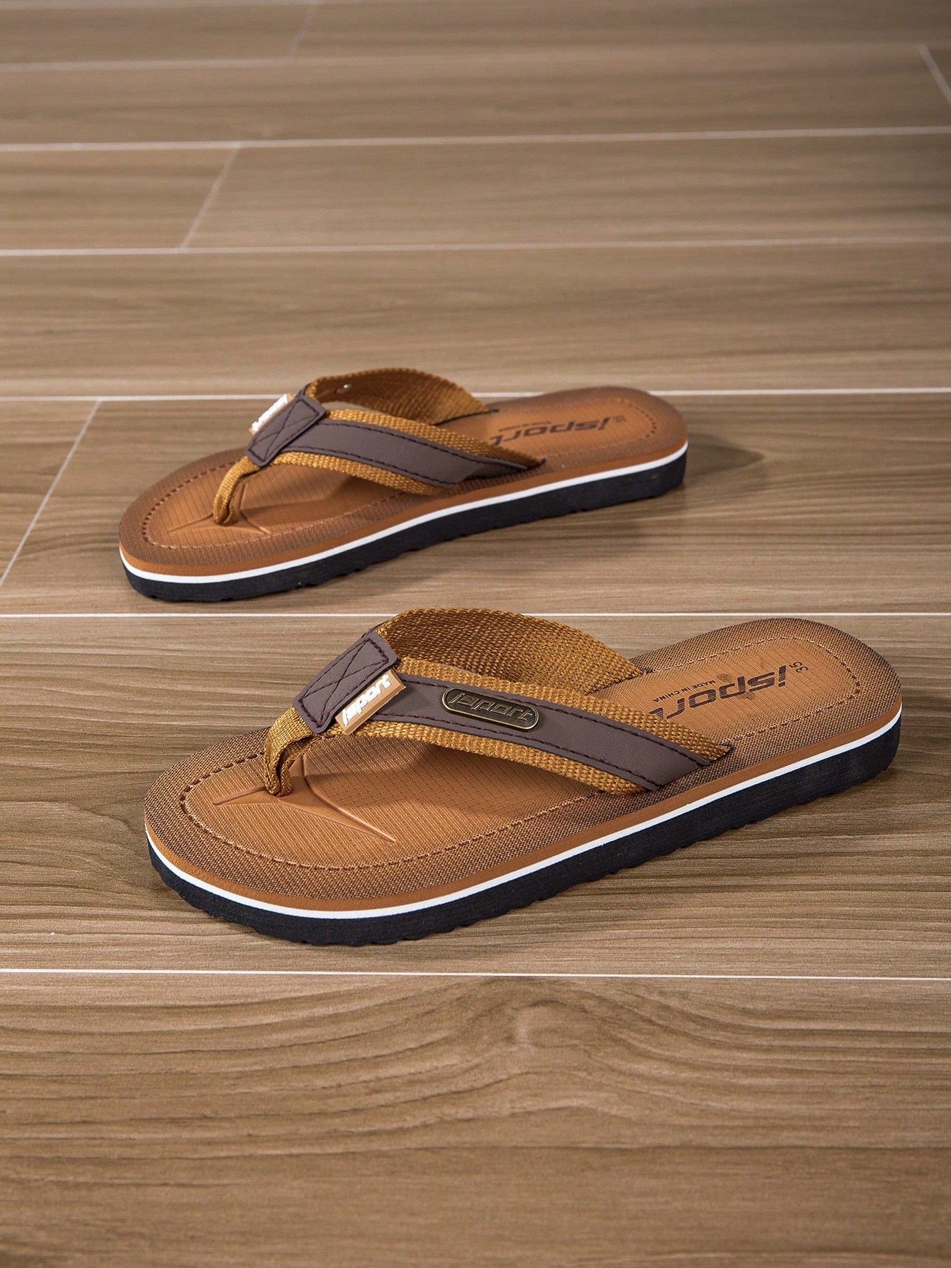 Boys' Summer Comfortable & Stylish Lightweight Beach Sandals Brown
