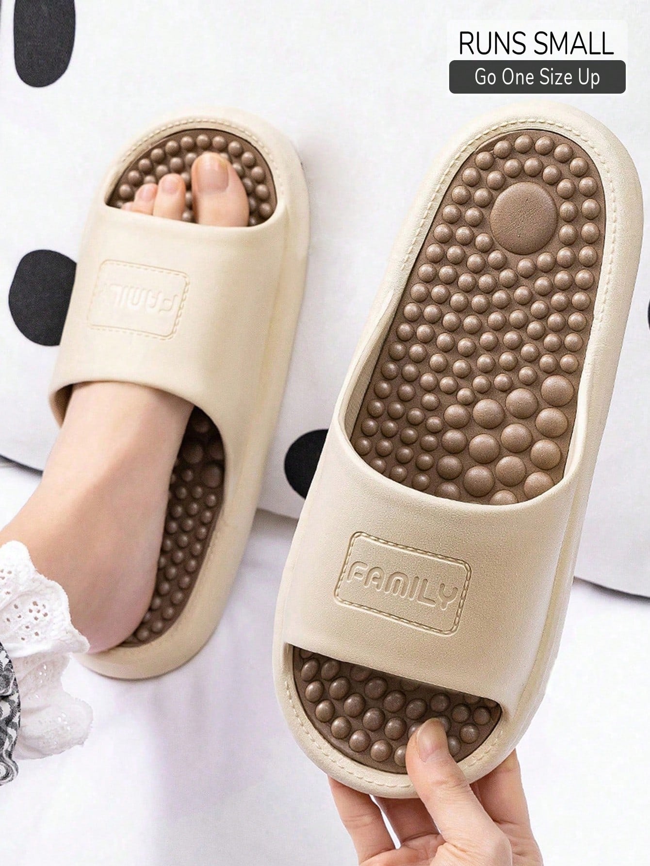 New Anti-Slip Comfortable Four Seasons Slippers Brown