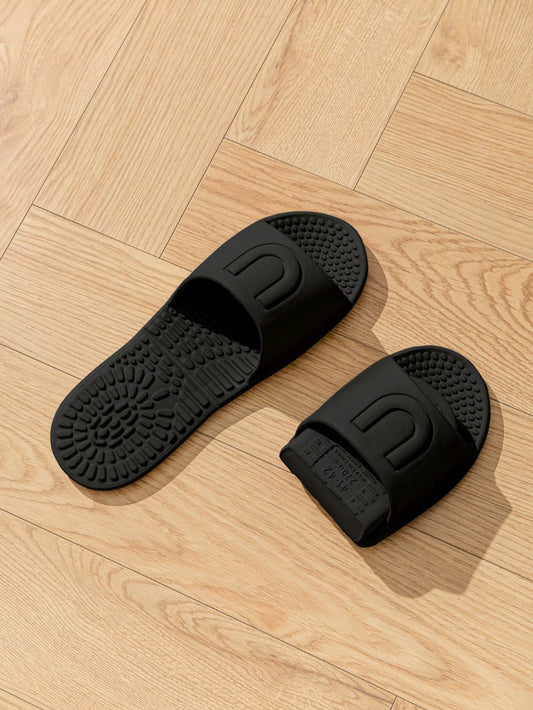 Foldable Travel Slippers, Indoor Home Bathroom Massage Slide Sandals, Unisex Travel Lightweight Quick-Dry Bathroom Slip-Resistant Flat Shoes 's